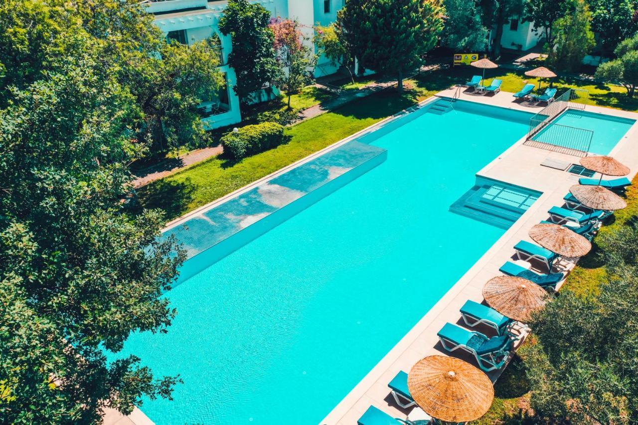 Muskebi Apart Otel Ortakent Exteriör bild